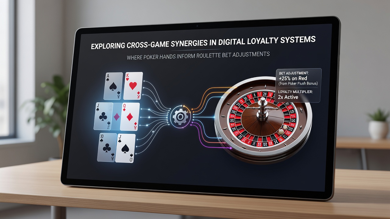 Flow diagram illustrating how poker metrics translate into roulette bet sizing and betting market signals