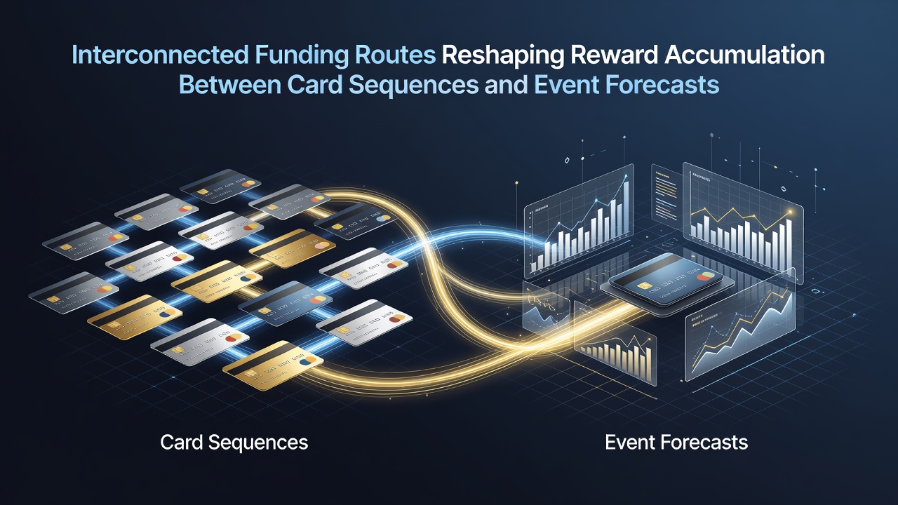 Mobile loyalty network connections between card games and sports forecasts