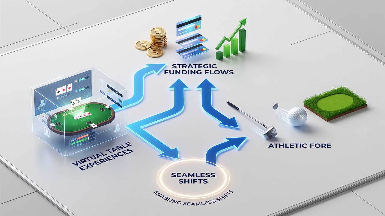Athletic forecasting interface linked to loyalty wallet transfers